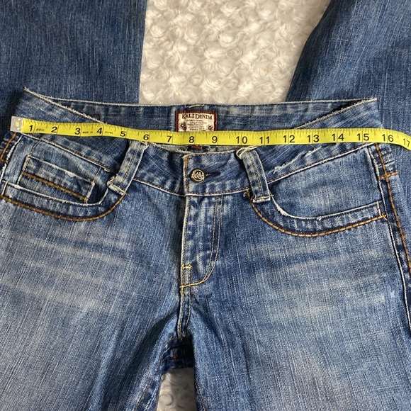 Kali Denim size 9 bootcut jeans beautiful indigo denim wash - Picture 11 of 12